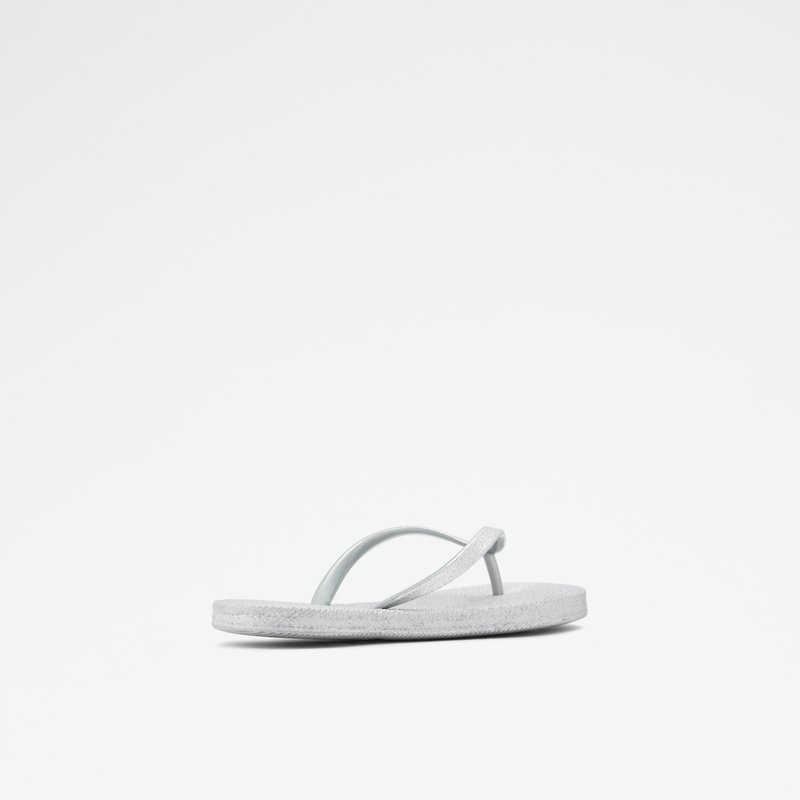 Aldo japanke ALOOMBA SYN GLITTER - srebrna 2