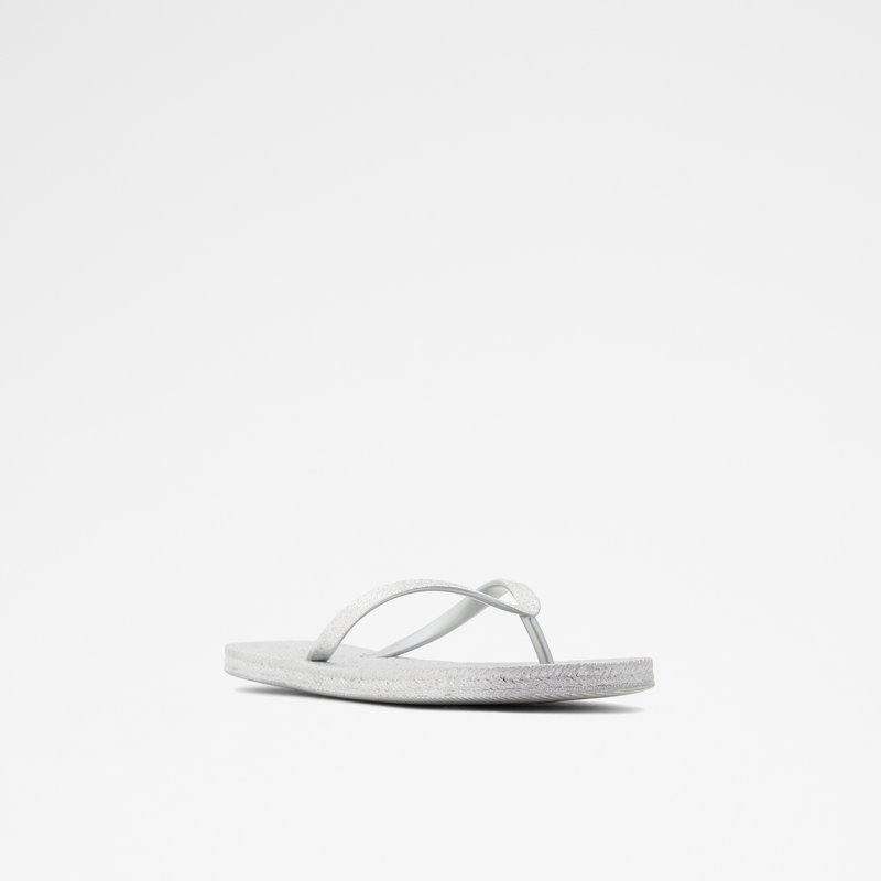 Aldo japanke ALOOMBA SYN GLITTER - srebrna 5
