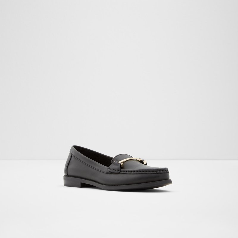Aldo ravne cipele BERGALA LEA SMOOTH - crna 4