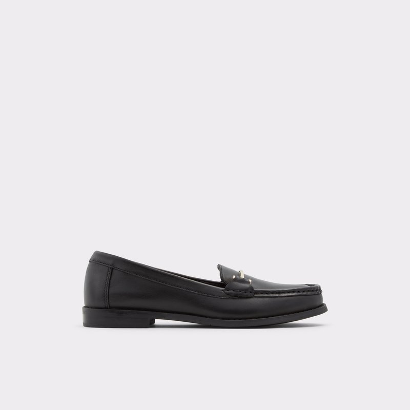 Aldo ravne cipele BERGALA LEA SMOOTH - crna 1