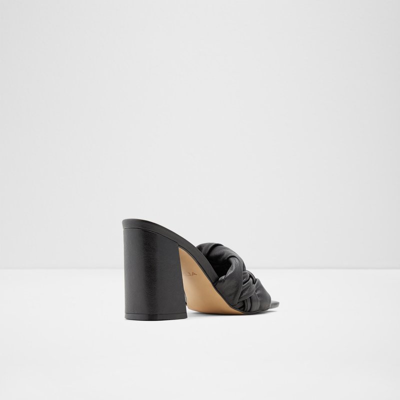 Aldo sandale na petu BLAKELY LEA SMOOTH - crna 2
