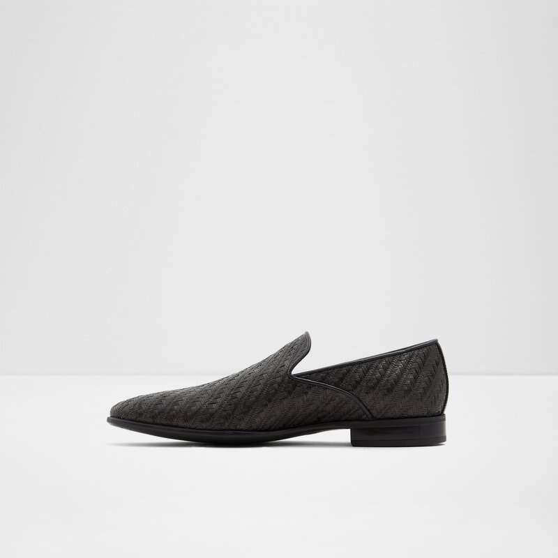 Aldo mokasine BRANDEMEER TEX WOVEN - crna 2