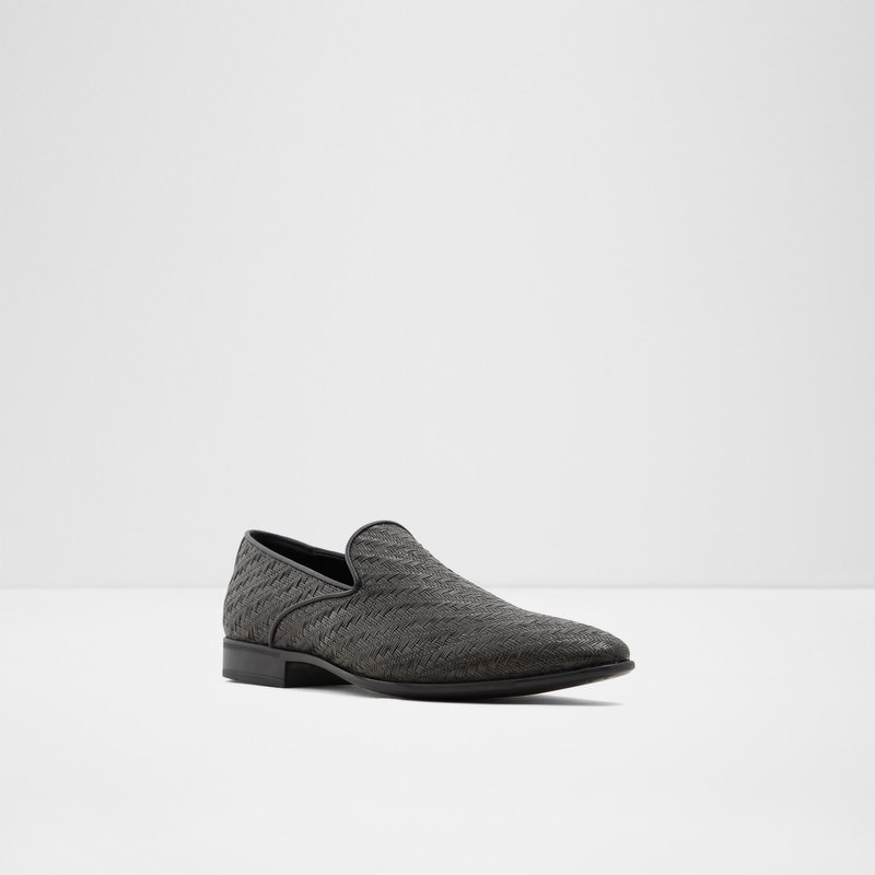 Aldo mokasine BRANDEMEER TEX WOVEN - crna 3