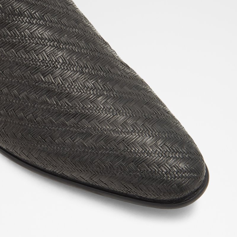 Aldo mokasine BRANDEMEER TEX WOVEN - crna 4