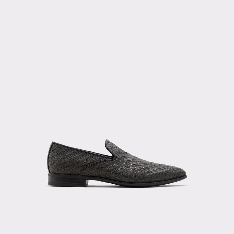 Aldo mokasine BRANDEMEER TEX WOVEN - crna 1