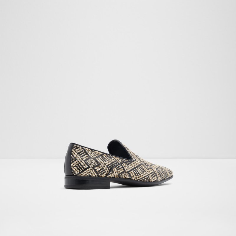 Aldo mokasine BRANDEMEER TEX WOVEN - crna 3