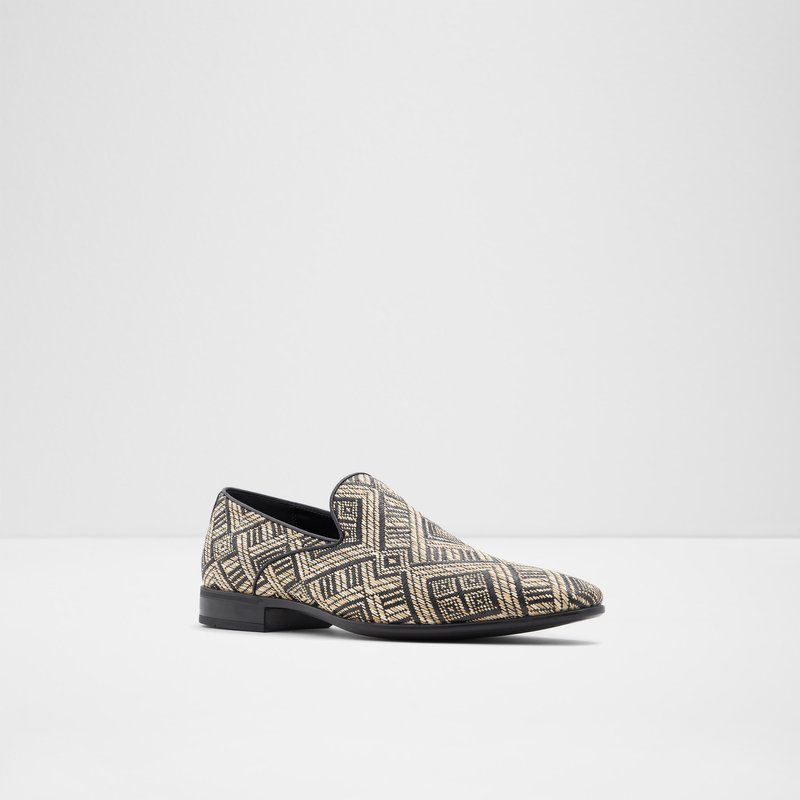 Aldo mokasine BRANDEMEER TEX WOVEN - crna 5