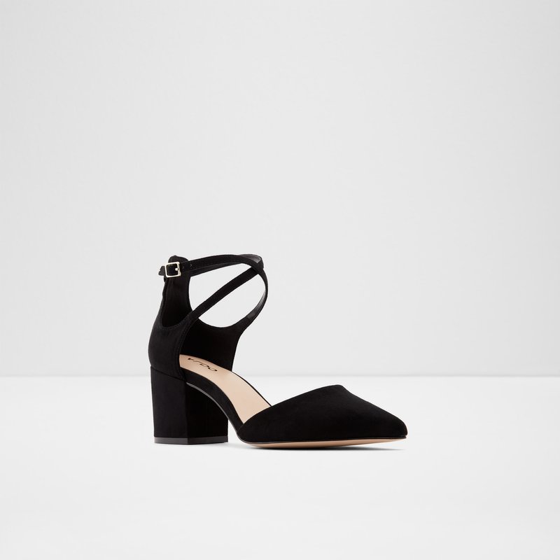Aldo visoka peta BROOKSHEAR SYN MICROFIBRE - crna 3
