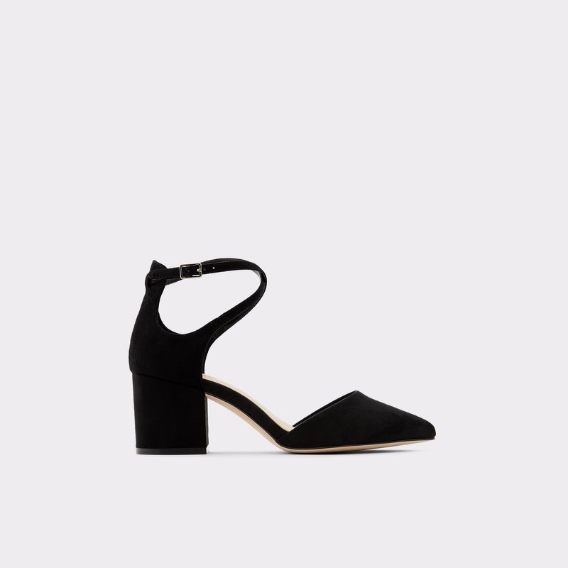 Aldo visoka peta BROOKSHEAR SYN MICROFIBRE - crna 1