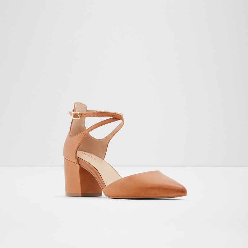 Aldo visoka peta BROOKSHEAR SMOOTH - smeđa 4