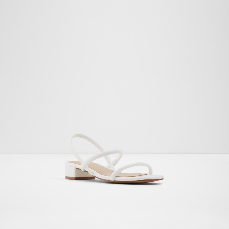 Aldo niska peta CANDIDLY EMB CROCO - bijela 4