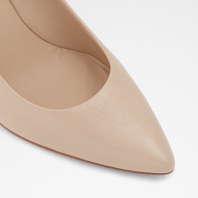 Aldo visoka peta CORONITIFLEX LEA SMOOTH - bež 4