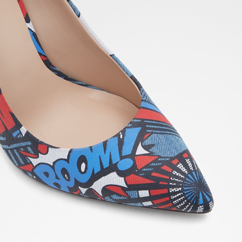 Aldo visoka peta DESTINY DENIM - plava 4