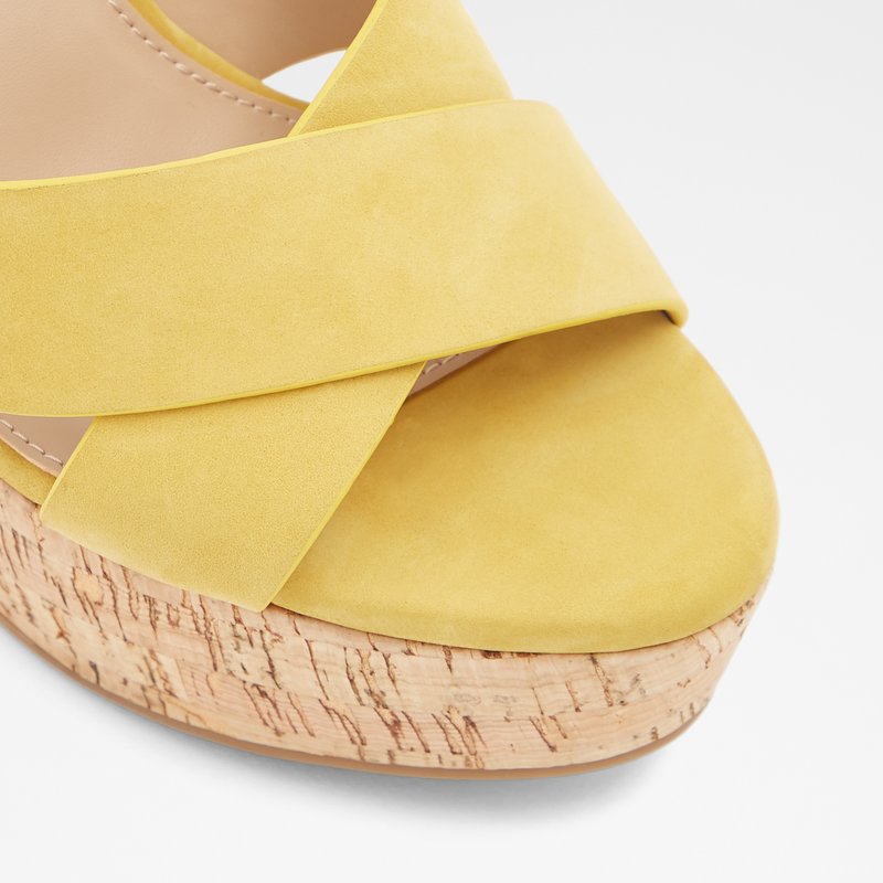 Aldo visoka peta HELENA LEA NUBUCK - žuta 5