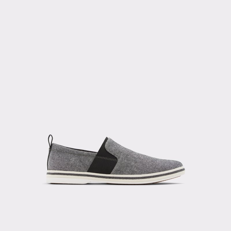 Aldo espadrile HUTCH TEX CHAMBRAY - crna 1