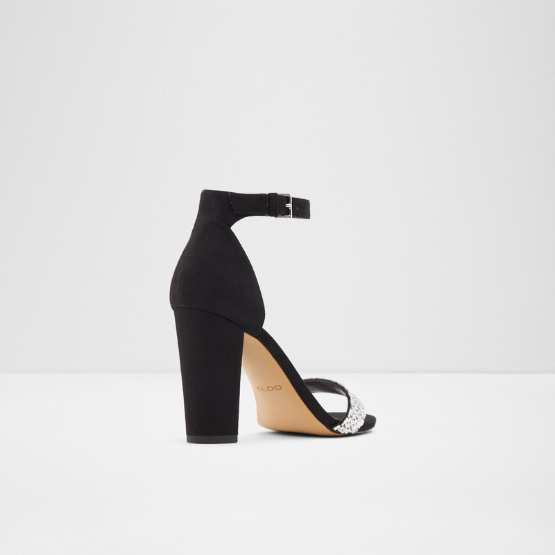 Aldo visoka peta JERAYBLING MICROFIBRE - crna 2