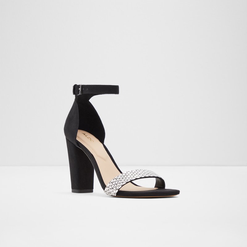 Aldo visoka peta JERAYBLING MICROFIBRE - crna 4
