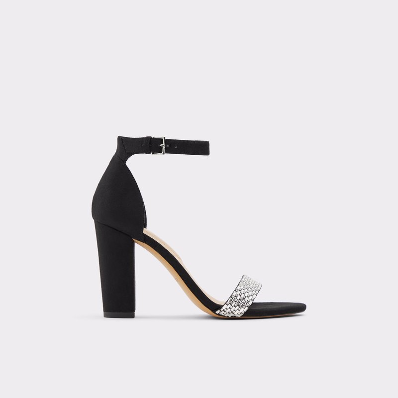 Aldo visoka peta JERAYBLING MICROFIBRE - crna 1