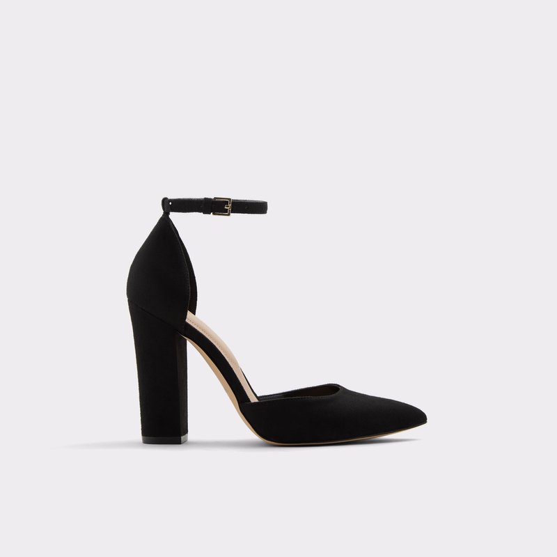 Aldo visoka peta NICHOLES TEX MICROFIBRE - crna 1