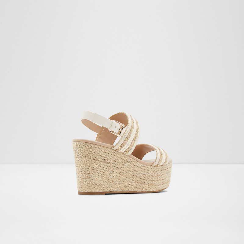 Aldo visoka peta PRIRASA SYN WOVEN - zlatna 2