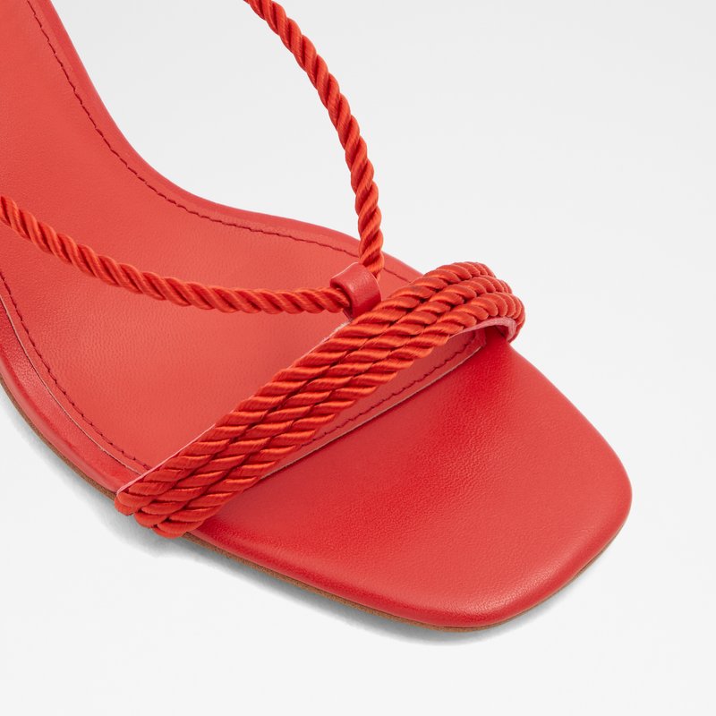 Aldo visoka peta RB-RAVELLO TEX WOVEN - crvena 5