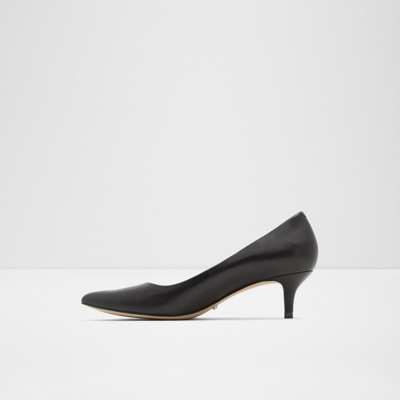 Aldo visoka peta SIERIAFLEX LEA SMOOTH - crna 2
