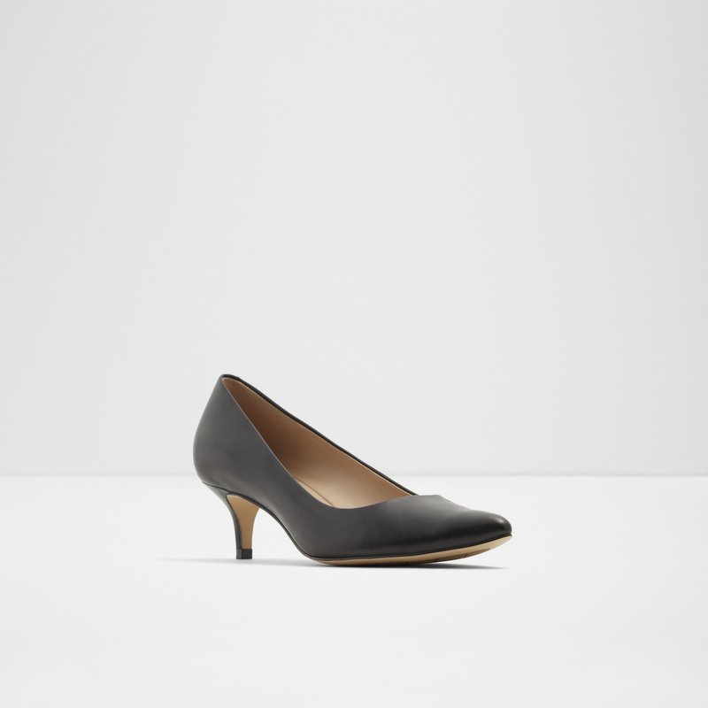 Aldo visoka peta SIERIAFLEX LEA SMOOTH - crna 3