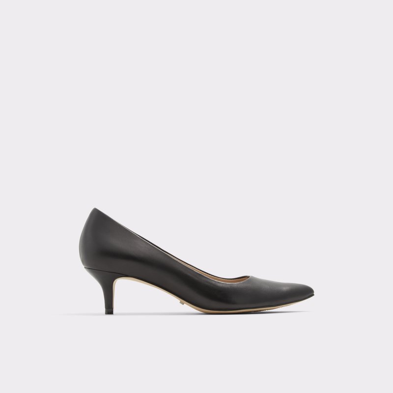 Aldo visoka peta SIERIAFLEX LEA SMOOTH - crna 1