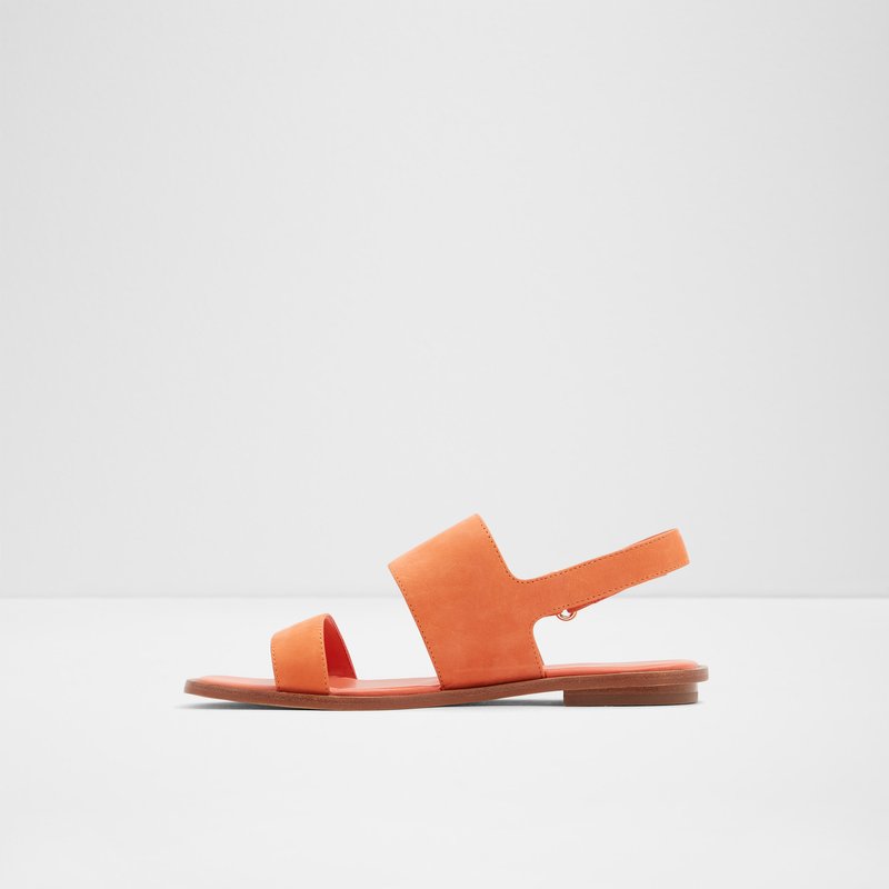 Aldo gladijator sandale SULA LEA NUBUCK - narančasta 2
