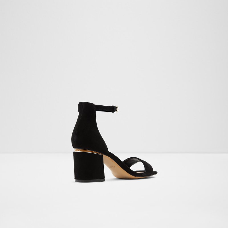 Aldo visoka peta VALENTINA LEA SUEDE - crna 2