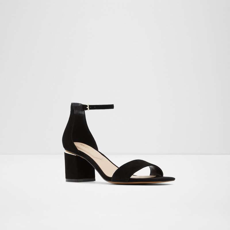 Aldo visoka peta VALENTINA LEA SUEDE - crna 4