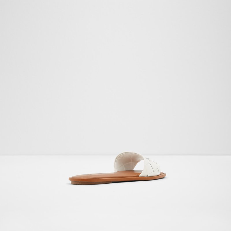 Aldo ravne sandale VAYDDA LEA SMOOTH - bijela 6