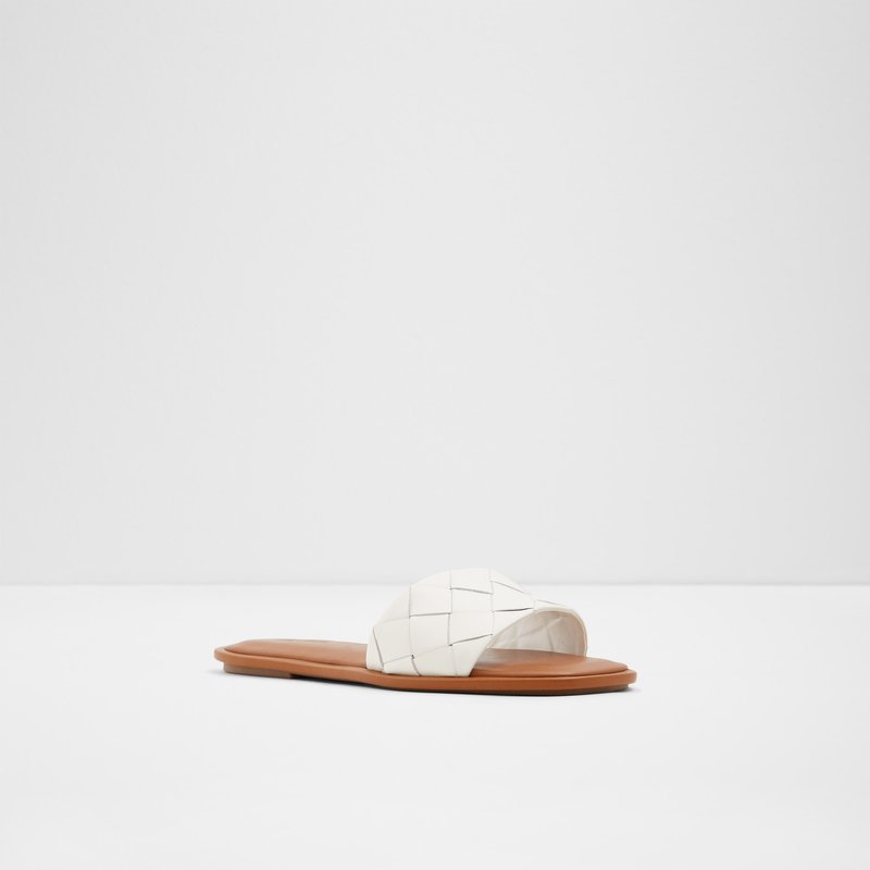 Aldo ravne sandale VAYDDA LEA SMOOTH - bijela 3