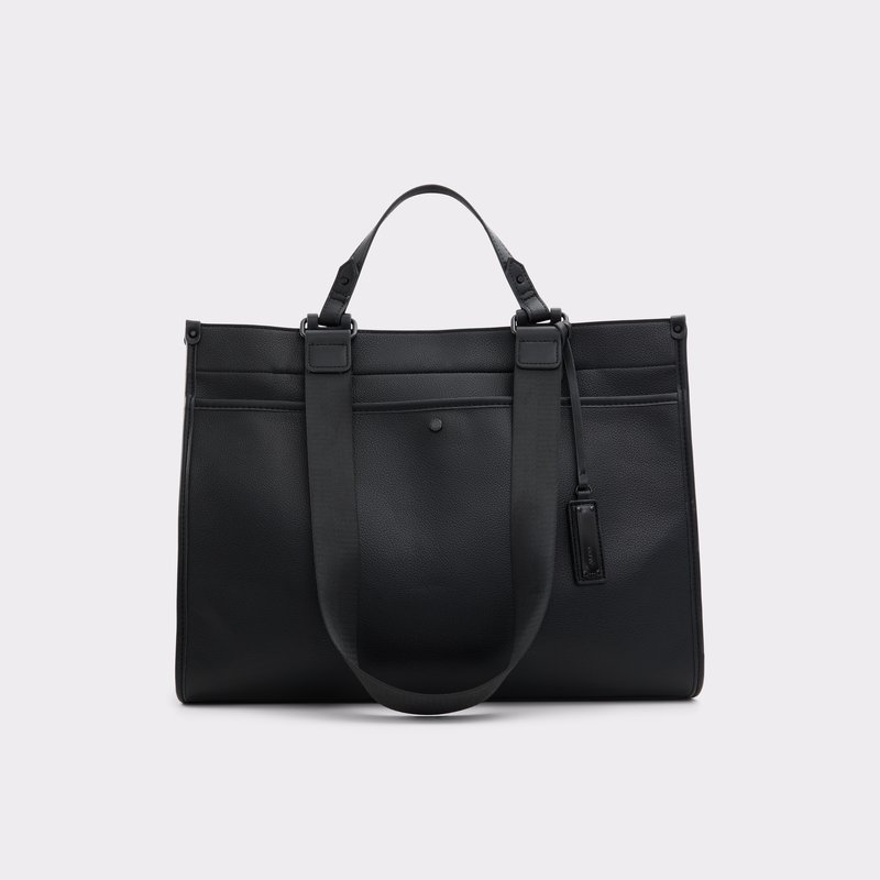 Aldo satchel torba za nošenje u ruci ili na ramenu ADALY SYN MIX MAT - crna 1