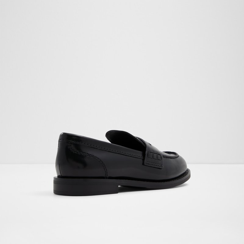 Aldo kožne mokasinke ADIBAEN LEA SHINY - crna 5