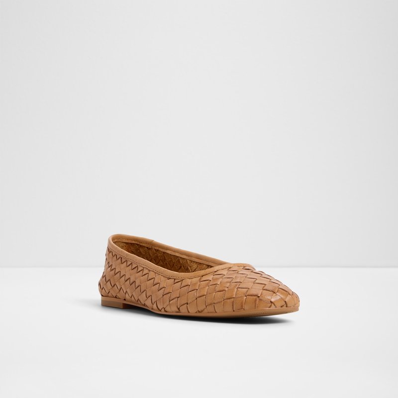 Aldo balerinke ADRABRINNA LEA SUEDE - smeđa 3