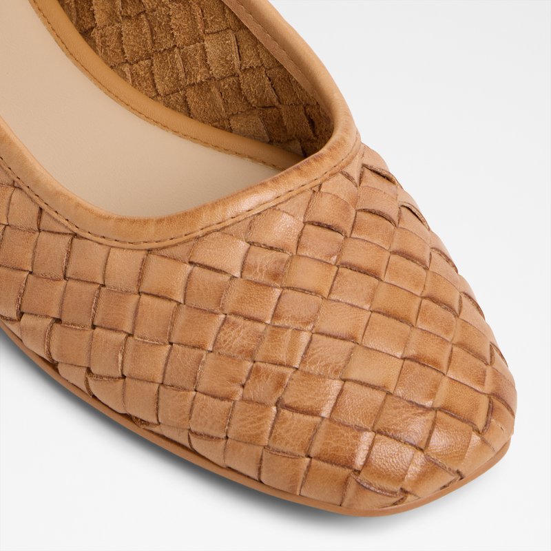 Aldo balerinke ADRABRINNA LEA SUEDE - smeđa 4