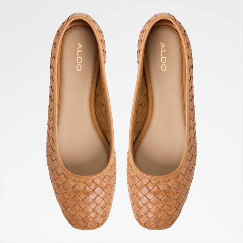 Aldo balerinke ADRABRINNA LEA SUEDE - smeđa 5