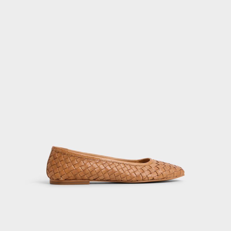 Aldo balerinke ADRABRINNA LEA SUEDE - smeđa 1