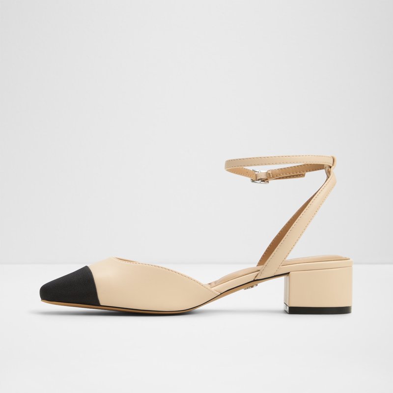 Aldo cipele na srednje visoku petu ADRIENA SYN SMOOTH - bež 6