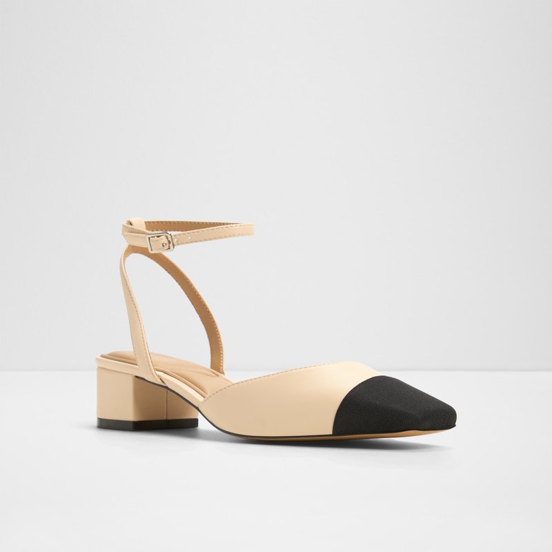 Aldo cipele na srednje visoku petu ADRIENA SYN SMOOTH - bež 3