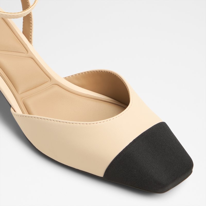 Aldo cipele na srednje visoku petu ADRIENA SYN SMOOTH - bež 4