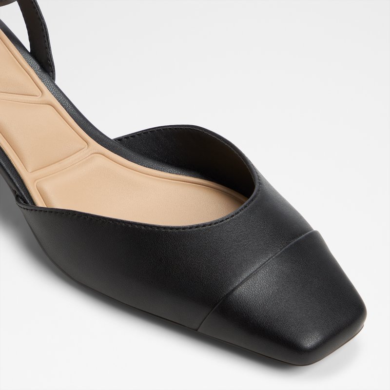 Aldo cipele na srednje visoku petu ADRIENA SYN SMOOTH - crna 5