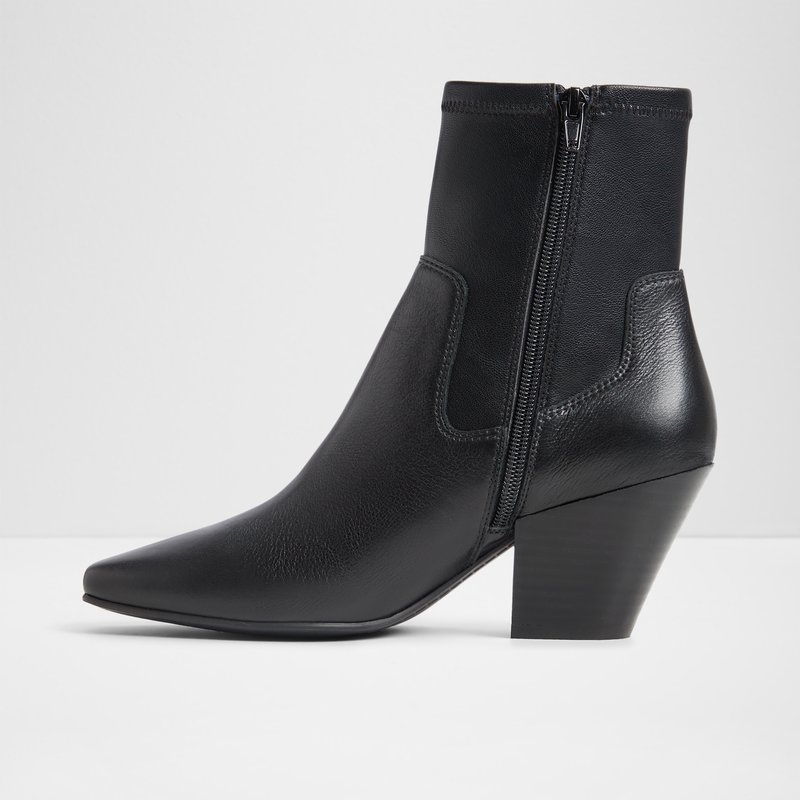 Aldo ženske kaubojke ADWAODITH LEA SMOOTH - crna 6