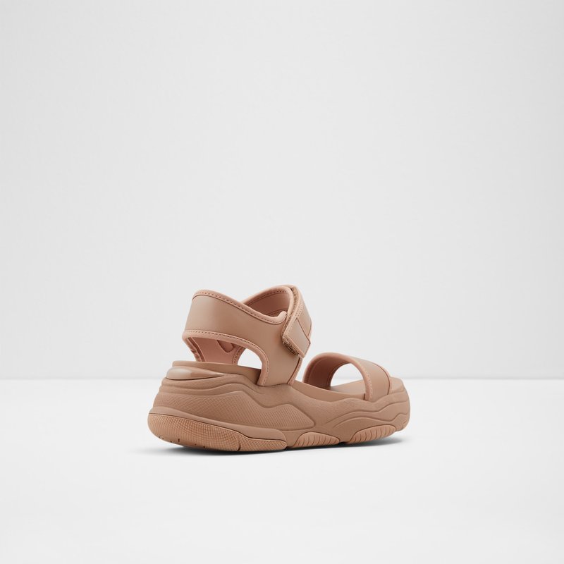 Aldo sandale na visoku petu ADWEAVEN SYN SMOOTH - bež 2