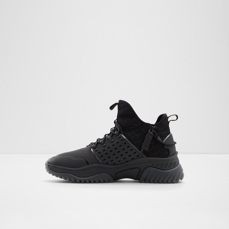 Aldo visoke tenisice s jogger petom ADWEIS TEX MIX MAT - crna 2