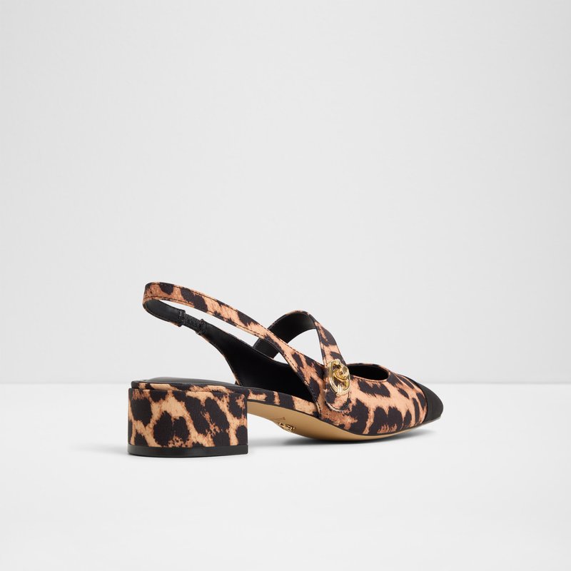 Aldo cipele na srednje visoku petu AGATHE TEX GROSGRAIN - multicolor 2