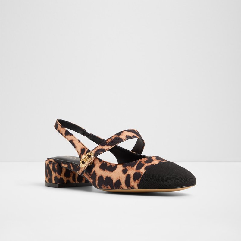 Aldo cipele na srednje visoku petu AGATHE TEX GROSGRAIN - multicolor 3