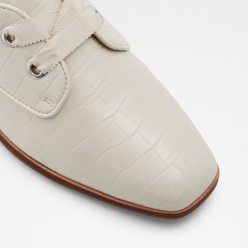 Aldo oxford cipele AGWENNA SYN EMB CROCO - bijela 4