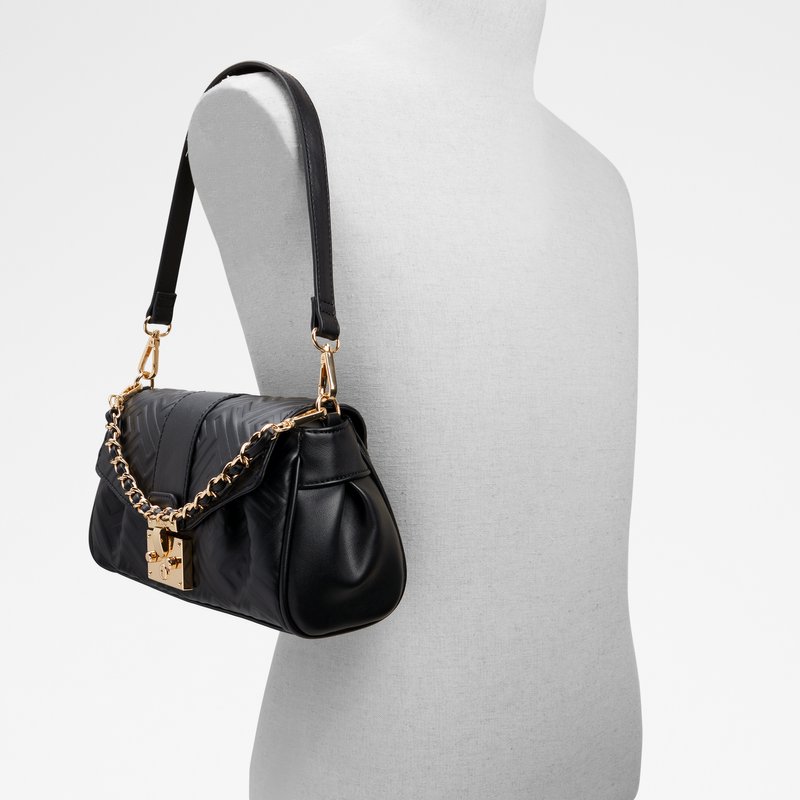 Aldo torba preko ramena ALAENNOR SYN EMBOSSED - crna 4